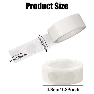 Double-sided Adhesive Dots Transparent Balloon Glue Dot DIY Wedding Birthday Party Christmas Balloons Stand Arch Decoration