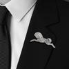 Fashionable Vintage Styles Alloy Horse Brooch Accessory Portable for Women Unisex Designs Casual Pin Special Gifts