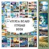 Vision Board Sticker Book - Vision Board Kit & Supplies, With Motivational Images & Quotes For Women, Scrapbook Supplies