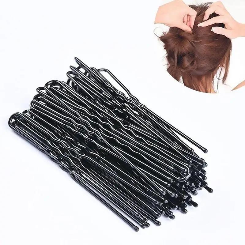 45Pcs Commonly Used Women Round Headed Invisible Hair Clip Lightweight Women's Hair Clip Accessories Household Daily Necessities