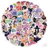 50Pcs/Set KPop Demon Hunters Series 04 Stickers DIY Fashion Waterproof Doodle Decals Stickers