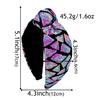 1PC Fashion Sequin Headbands for Women Large Bowknot Hairband Wide Headbands Hair Hoop Headwear Girls Women Hair Accessories