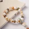 Unisex Bodhi Bracelet, Lucky Cat Design, New Chinese Style Travel Gift