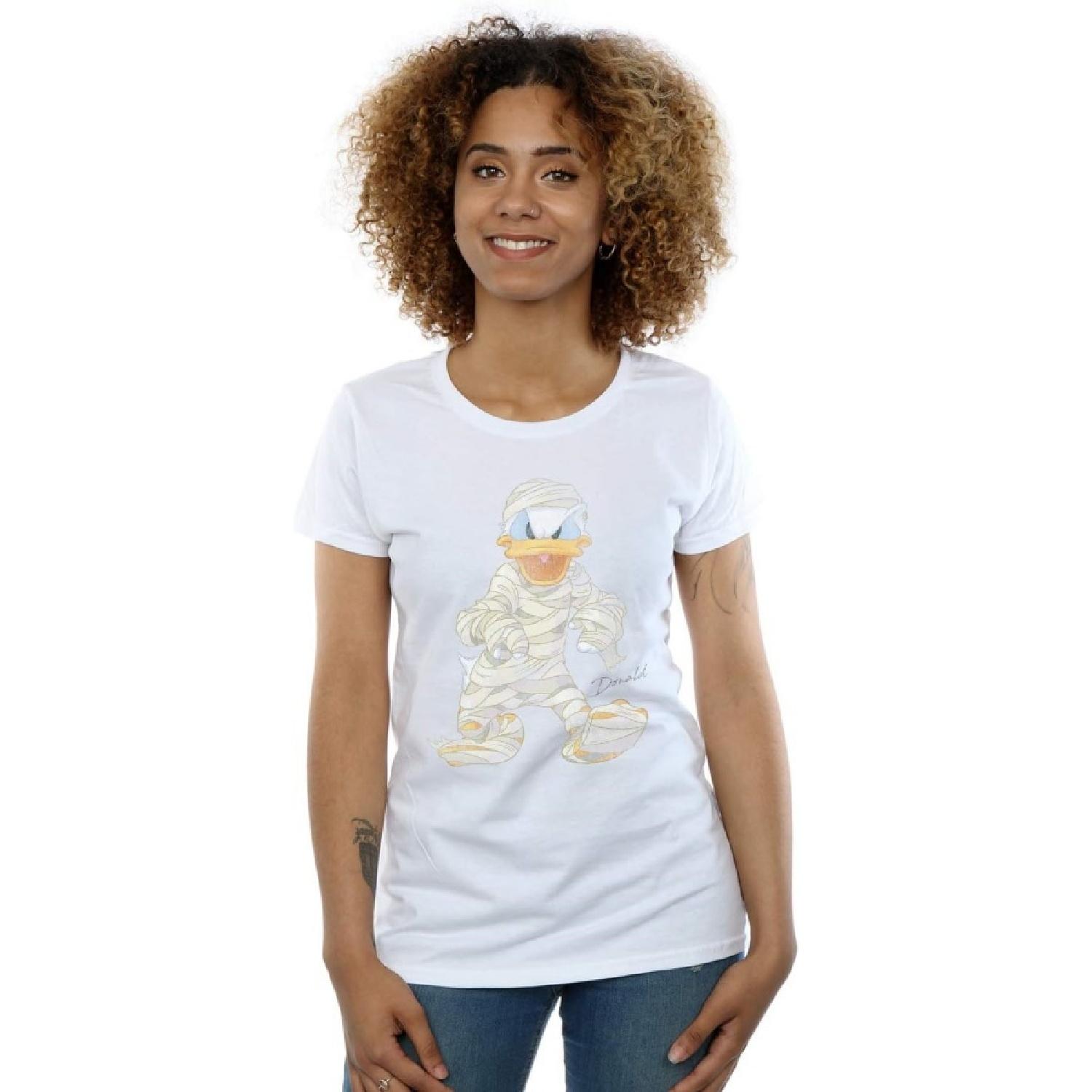 

Disney Women s Mummy Donald Duck T-Shirt X-Large White XXXXXL білий
