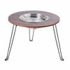 Outdoor Folding BBQ Fire Pit & Tea Table