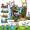 Minecraft Steve's Treehouse Adventure Set - Building Blocks Toy for Kids