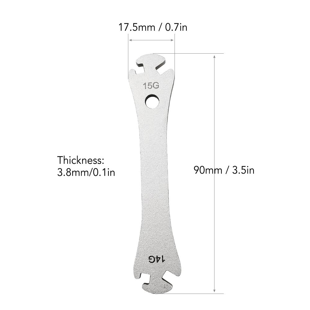 Bike Spoke Wrench Universial Bicycle Spoke Adjustment Tool