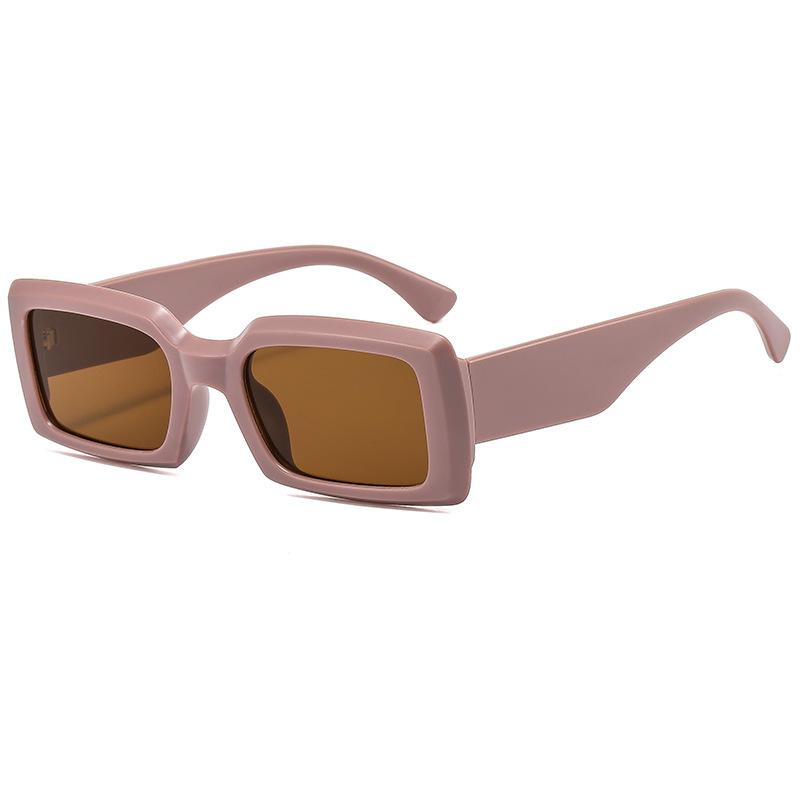 Xiaomi Retro Thick Frame Rectangle Sunglasses Unisex Y2K Wide Temple UV400 Fashion Shades for Street Travel Party Daily Wear