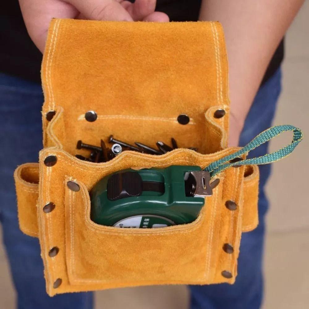 Multifunctional Carpenter Nail Pocket Waterproof Tool Holster New Waist Pack