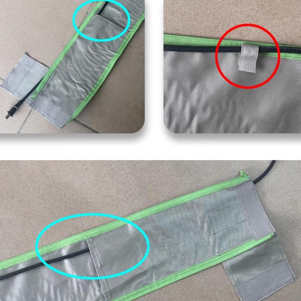 3.5m Vacuum Hose Sleeve Vacuum Tube Protective Cover Cloth Dust Extractor Hose Wrap for Vacuum Hose Protector Accessories