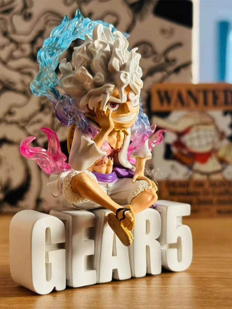 One Piece Fourth Gear Nika Fruit Luffy Figure - Sun God Muscle Form Toy Ornament