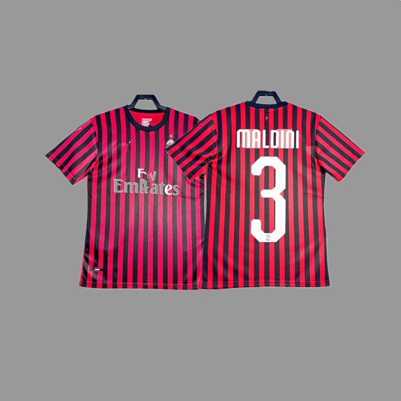 AC vintage jersey football jersey Maldini Tonali Ibka Piatek Shevchenko jersey