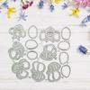 Metal Die-Cuts Making Embossing Scrapbooking Durable Stencils Holiday