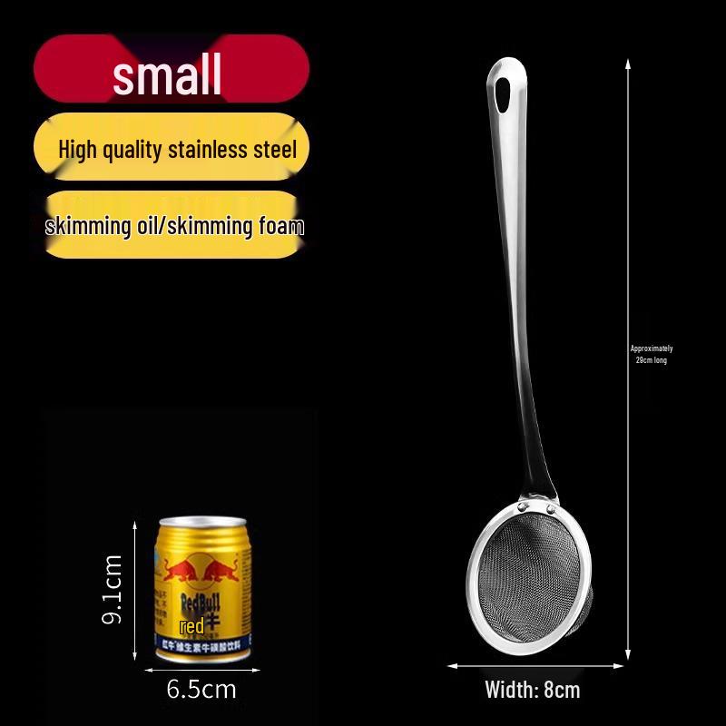 Stainless Steel Mesh Skimmer Spoon for Hot Pot and Oil Separation