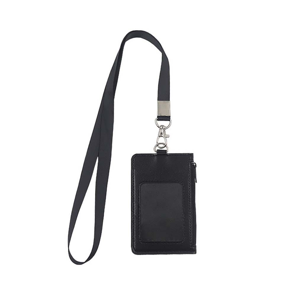 

Бейджи на шнурке с шейным ремешком Офисные принадлежности Держатели для кредитных карт Держатель для ID-карты Держатель для проездного Black-StyleA