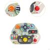 Steering Wheel Sensory Activity Board Versatile Developmental Wooden Busy Educational for