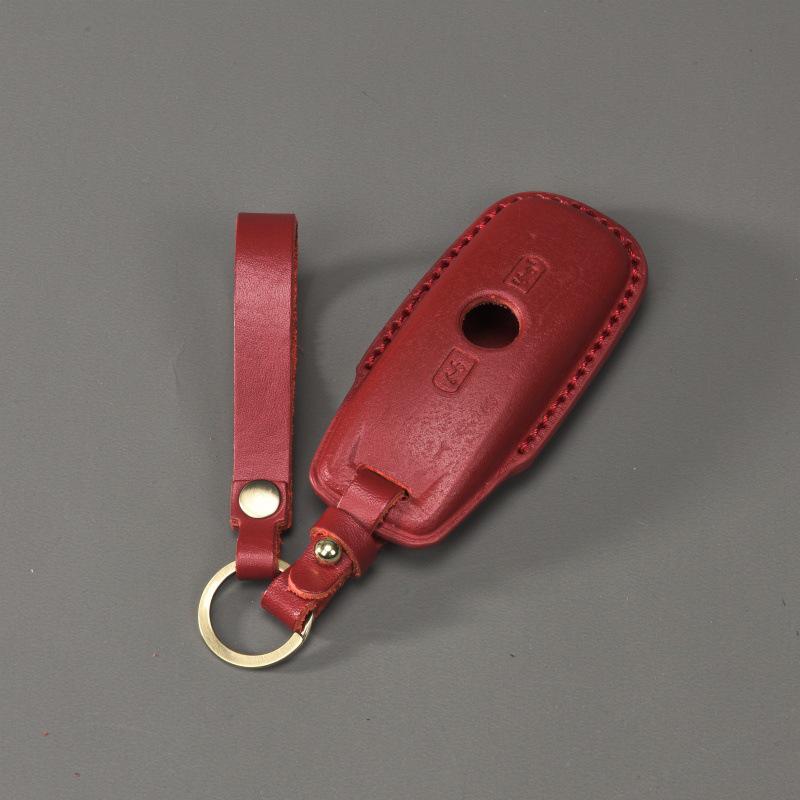 Leather Key Cover for Honda Gold Wing GL1800 Motorcycle