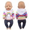 Suit For 17 Inch Baby Reborn Doll 43cm Baby Doll Clothes, Doll Acssories
