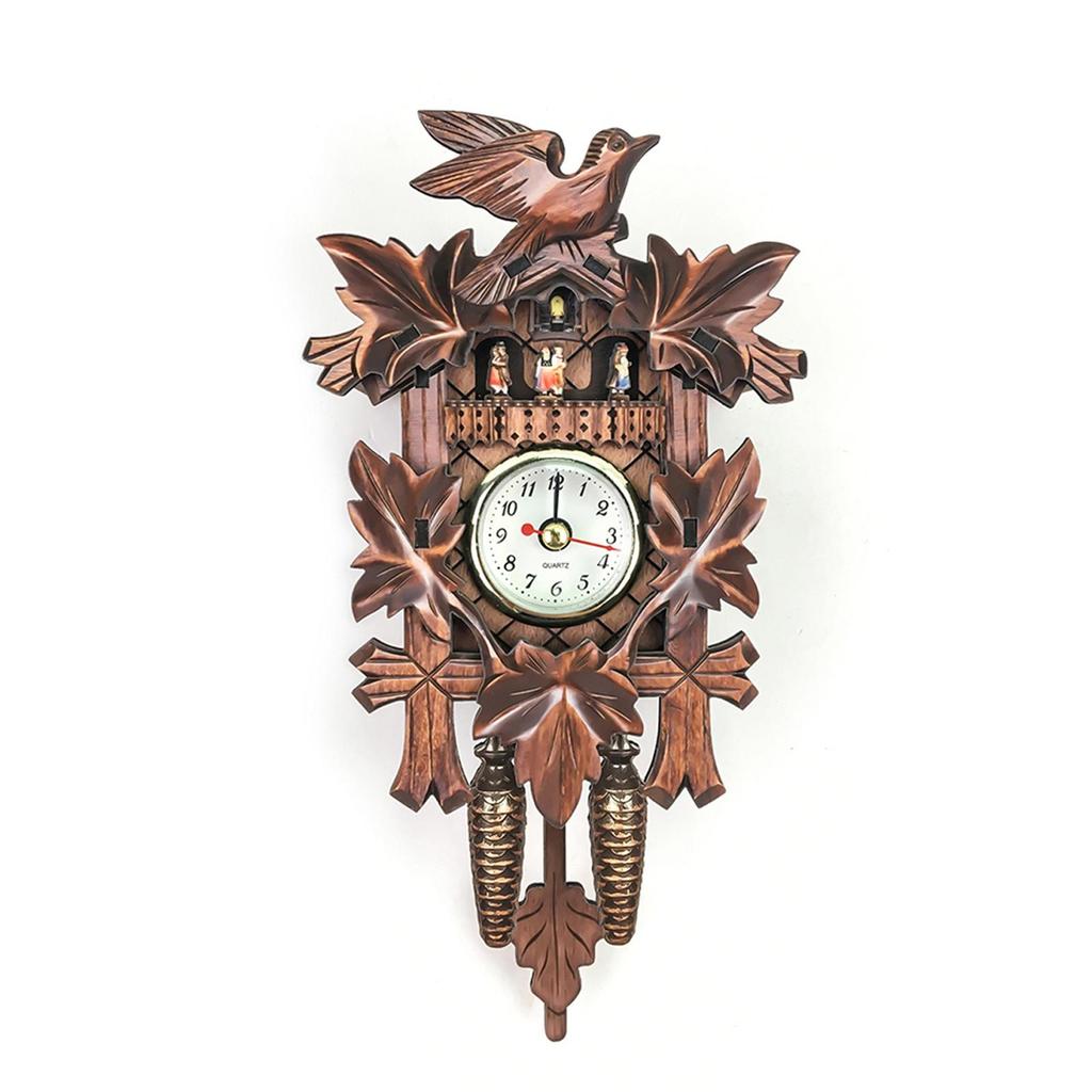 Curated Ready-stock Cuckoo Clock: Pop-up Hourly Wall Clock for Living Room