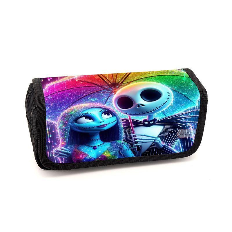 The Nightmare Before Christmas Pencil Bag Anime Peripheral Storage Pencil Bag