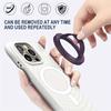 Universal Magnetic Ring for All Phones. Includes Plate, Waterproof & Detachable. Secure Anti-Slip Anti-Drop Grip.