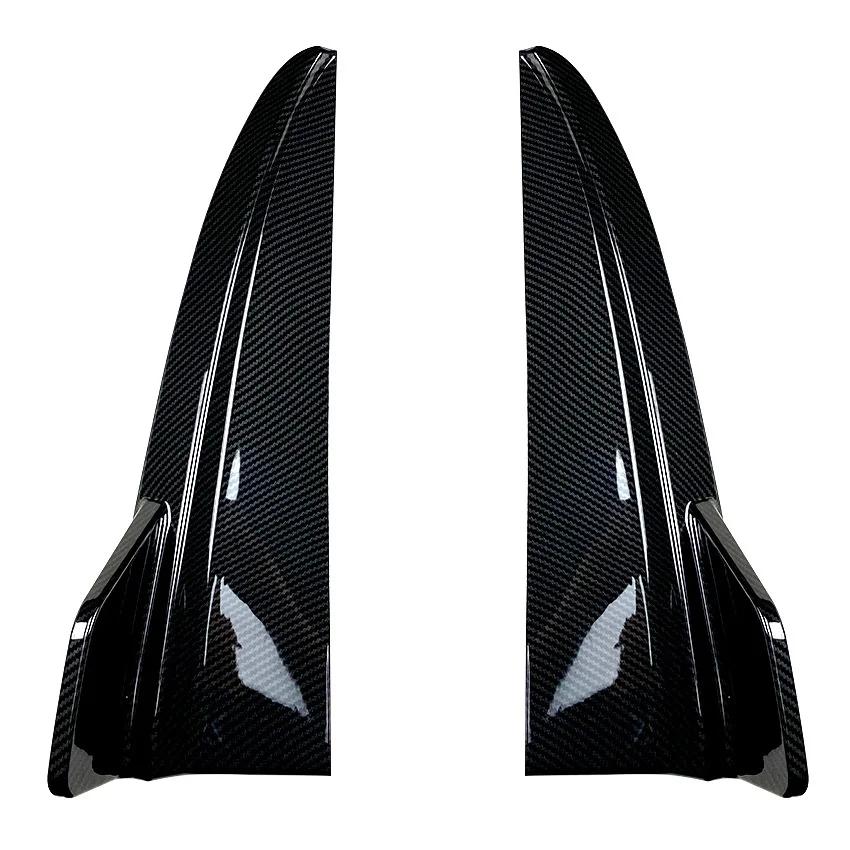 For Mercedes Benz C Class W205 C180 C200 C260 C43 AMG 2015- Car Rear Bumper Diffuser Side Splitters Accessories