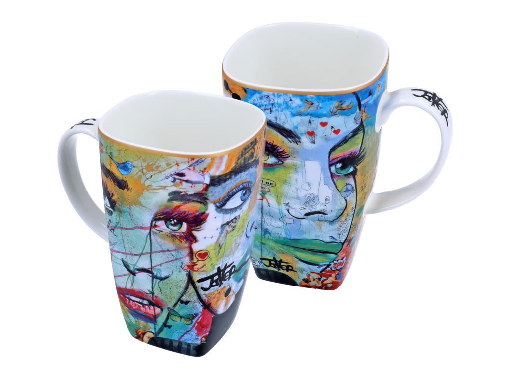 Kubek Porcelanowy Loui Jover Kobieta Do Kawy Herbaty Na Prezent 1
