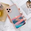 Watercolor Painting Phone Case for IPhone 17 16 15 13 12 11 14 Pro Max X XS XR Max Aquarelle Ocean Waves Shockproof Covers