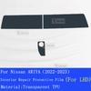 For Nissan ARIYA(-) Hybird Car Interior Center Console Transparent TPU Protective Film Anti- Repair Car Sticker