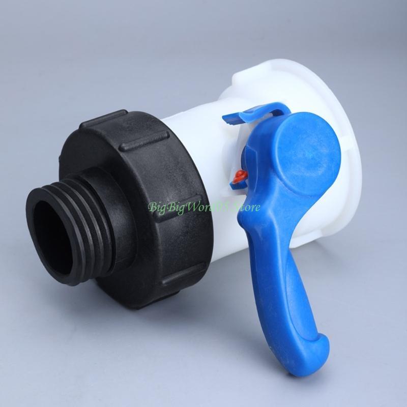 24TE IBC Tote Water for Tank Garden Hose Adapter Fitting 3 Inch to 2 Inch 100mm to 60mm Pipe Tap Connector Tonnage Joint Part