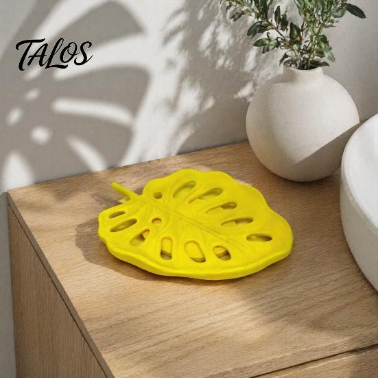 Soap Dish for Shower Self Draining Dish, Tortoise Shell Bamboo Shape, Durable PLA Keep Plastic Sink Dry Extend Life Tray, Bathroom And Kitchen