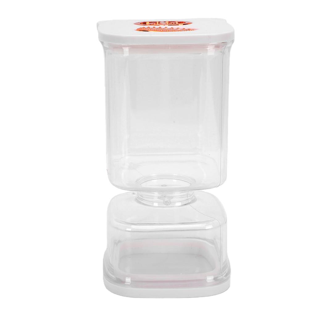Pickle Jar 25oz Easy to Clean Pickle Olive Liquid Separator Container with Forks Airtight Lid for Kitchen