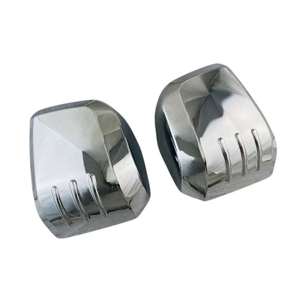 Pararect Hiace Door Mirror and Side Mirror Covers and 8th Left and Right Easy Silver Plated (200 Series, 6th, 7th, Generation) - Set, Installation,