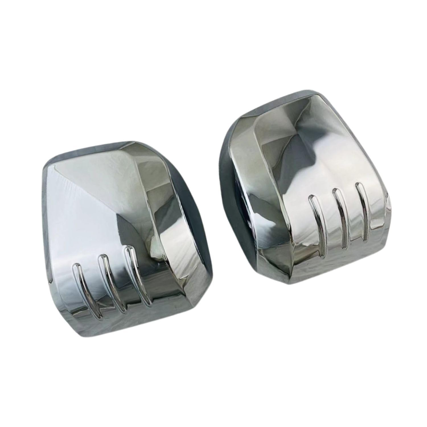 

Pararect Hiace Door Mirror and Side Mirror Covers and 8th Left and Right Easy Silver Plated (200 Series, 6th, 7th, Generation) - Set, Installation,