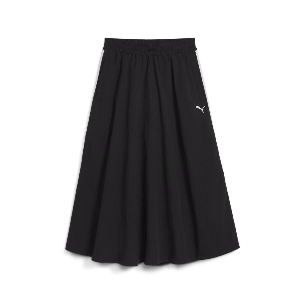 Женская тканая юбка-миди Puma W T7 634064 01bk S