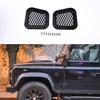 Car Fender Air Intake Protective Net Side Wing Ventilation Grille Stickers For Land Rover Defender 2004-