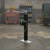 Manual Trailer Jack Heavy-Duty Crank Handle Sturdy for Farm Equipment