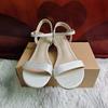 Women's Wedge Sandals Gold Silver Low Heels Open Toe Comfort Strappy Dress Ankle Strap Casual Walking Summer Party Wedding Shoes