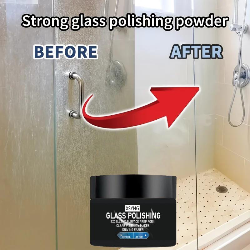 Glass Polishing Wax - Professional Car Windshield Scratch Remover, Mirror Clarity Restoration Agent