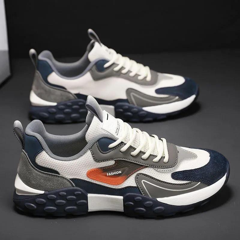 

Дышащие повседневные кроссовки Flyknit - Модные, удобные и легкие 43 грязно-белый