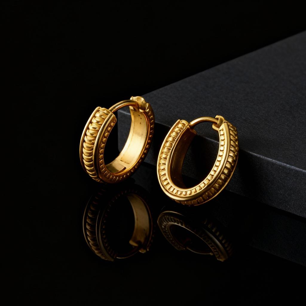 Stylish Stainless Steel Huggies Earring for Men Male, Simple Punk Small Hoop Earrings, Cool Fashion Ear Jewelry Gifts