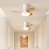 2025 Silent Nordic Ceiling Fan Light for Small Apartments & Bedrooms