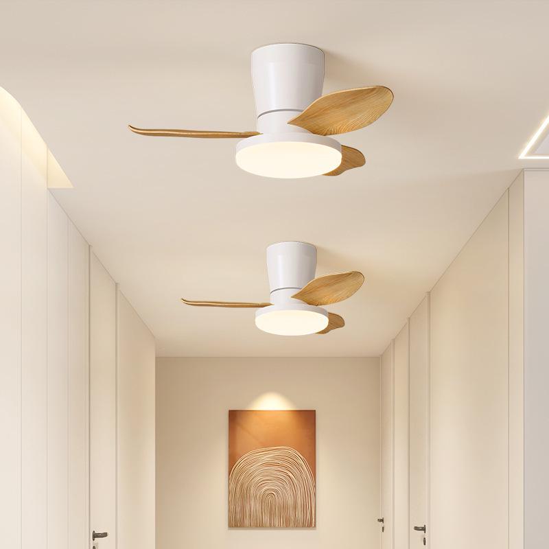 2025 Silent Nordic Ceiling Fan Light for Small Apartments & Bedrooms