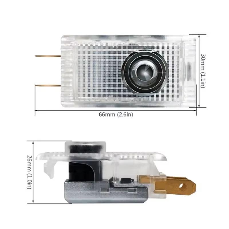 2Pcs Car Door LED Laser Projector Lamp Welcome Lights For Opel Insignia 2015 2016 2017 2018 2009-2014 Car Decorative Accessories