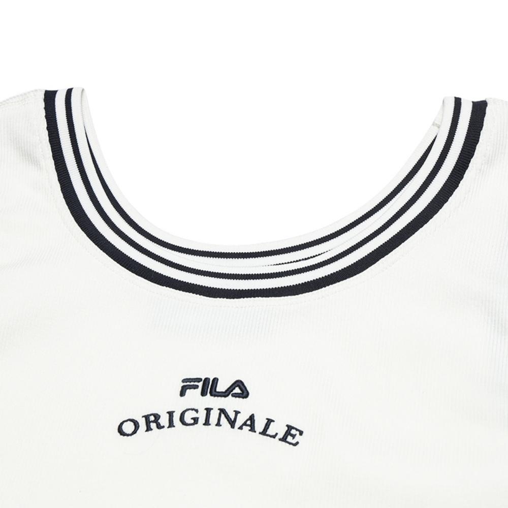 New FILA Tank Top Women's Cloud White F11W529114FWT