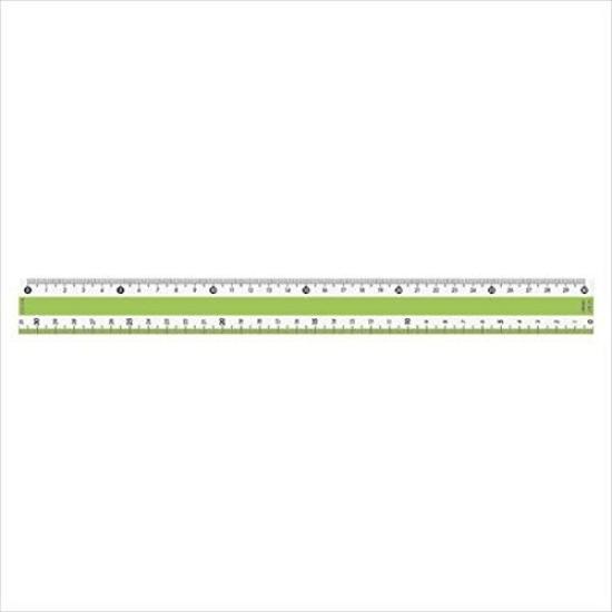 

Kyoei Plastic Color Ruler 30CM Green (CPK-30-G)