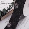 10 Yards 38mm Gold/silver Lace Silk Screen with Glossy Handmade Bow Hair Accessories Clothing Fresh Flowers Decorative Ribbons