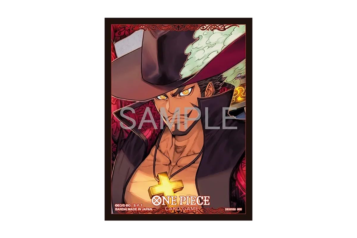 Bandai One Piece Карточная игра Защитные протекторы Дракуль Михоук Том. 13