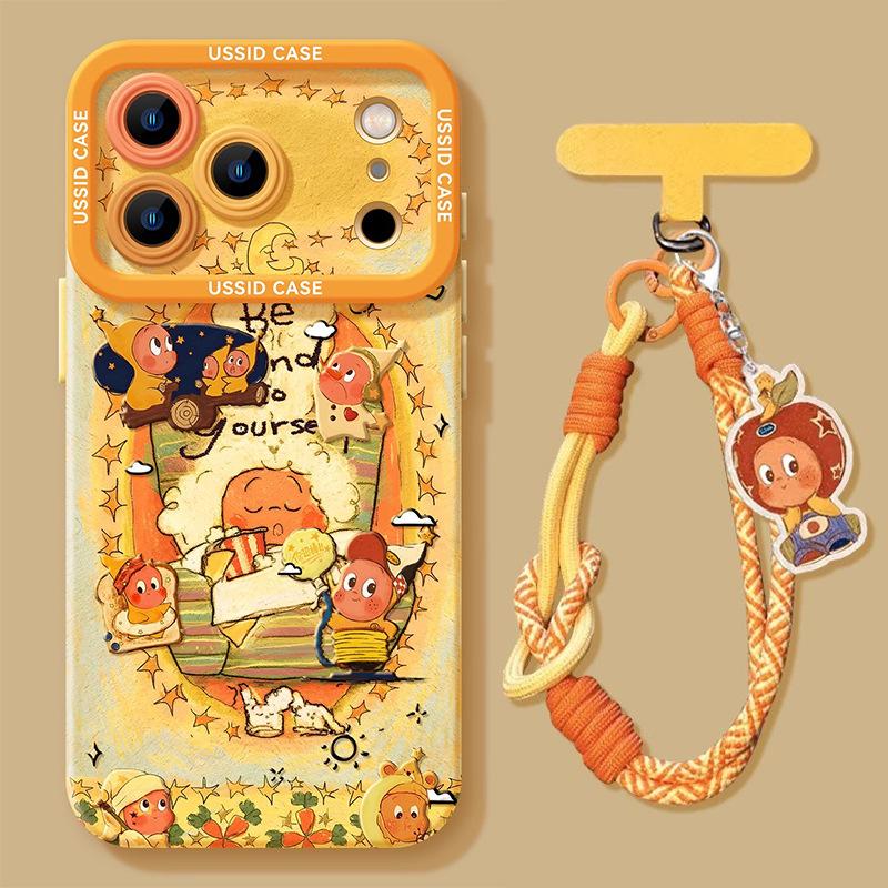 Apple Mobile Phone Case 17 Doll Suitable for iPhone16promax Girls High-value Magnetic Suction Bracket Soft Case