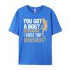 Funny Bearded Dragon Lizard Funny I Raise Tiny Dinosaurs Mens Clothing 2025 Comfortable Graphic T Shirts Printed On